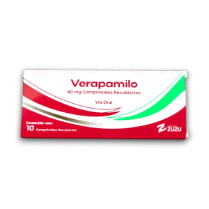 VERAPAMILO 80 MG X 10 TAB (ZUZU)