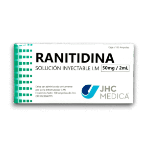 RANITIDINA 50 MG /2 ML X10 AMP (JHC)