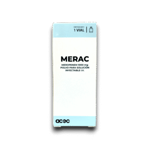 MEROPENEM 1 G AMP I.V (ACEC)