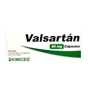 VALSARTAN 80 MG X 30 CAP (KIMICEG)