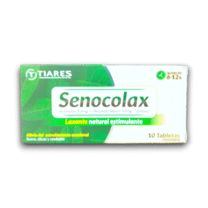SENOCOLAX (SENOSIDO /DOCUSATO) 50 MG X 10 TAB (TIARES)