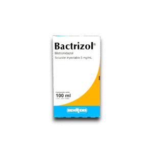 BACTRIZOL (METRONIDAZOL) 500 MG /100 ML FCO AMP (BEHRENS)