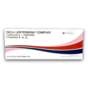 DECA LENTERMINA (COMPL B) KIT 3 AMP + INY (BIOTECH)