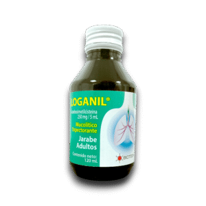 LOGANIL (CARBOXIMETILCISTEINA) 250 MG /5 ML JBE ADU FCO 120 ML (BIOTECH)