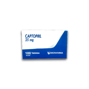 CAPTOPRIL 25 MG X 10 TAB (DROTAFARMA)