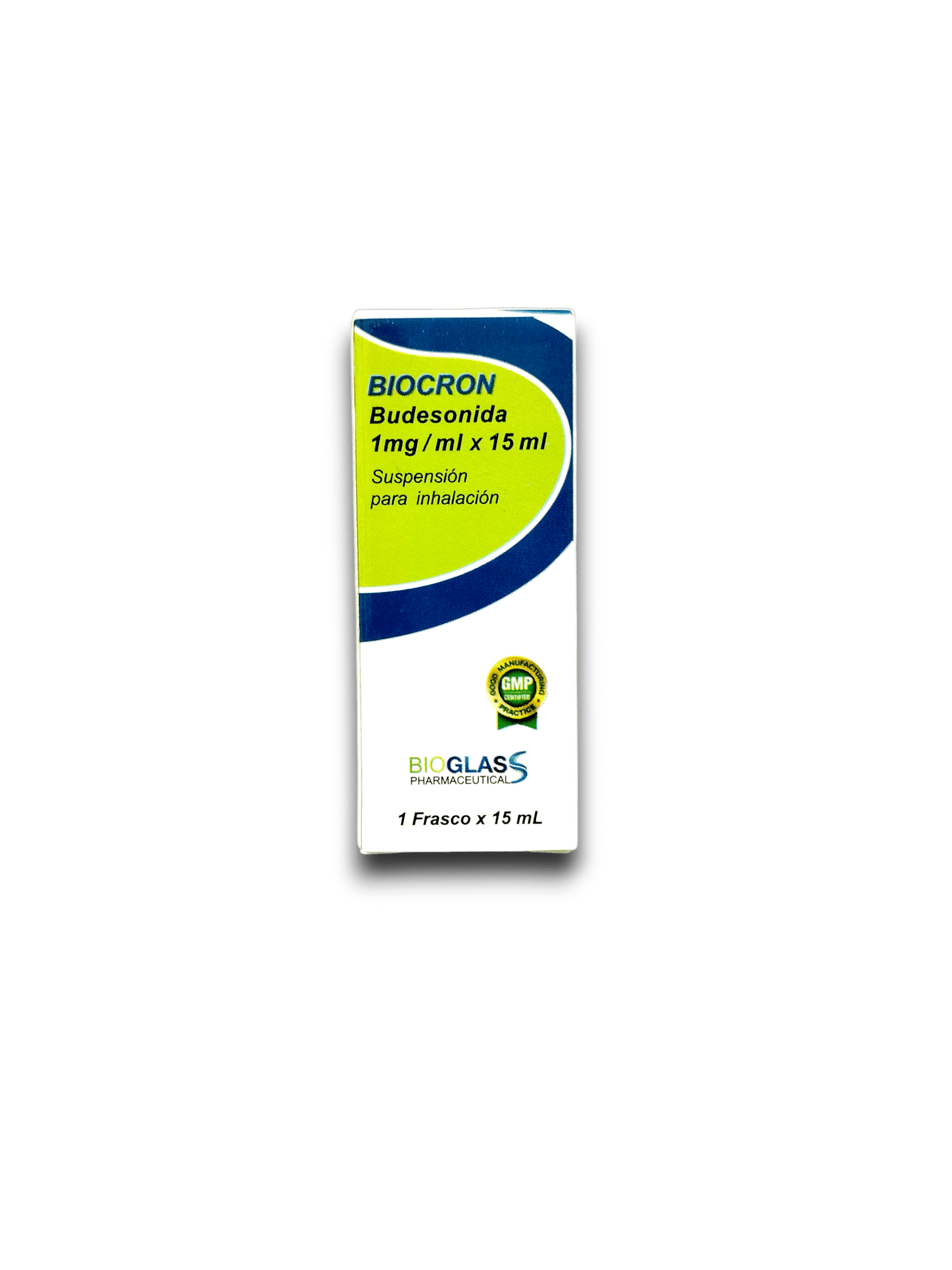 BIOCRON (BUDESONIDA) 1 MG /1 ML SOL P/INH FCO 15 ML (BIOGLASS)