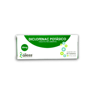 DICLOFENAC POTASICO 50 MG X 20 TAB (ALESS)