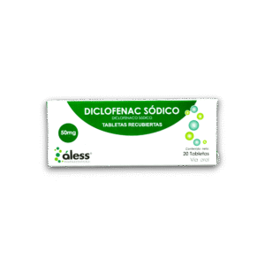 DICLOFENAC SODICO 50 MG X 20 TAB (ALESS)