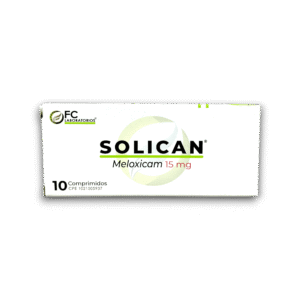 SOLICAN (MELOXICAM) 15 MG X 10 COMP (FC PHARMA)