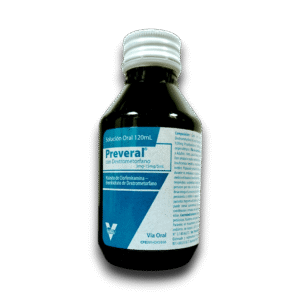 PREVERAL (DEXTROMET /CLORFEN) 15 MG /3 MG /5 ML JBE FCO 120 ML (VARGAS)
