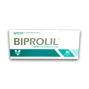 BIPROLIL 2,5 MG X 30 COMP REC (VARGAS)