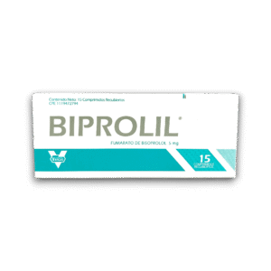BIPROLIL 5 MG X 15 COMP REC (VARGAS)