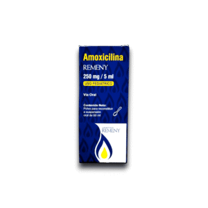 AMOXICILINA 250 MG /5 ML SUSP ORAL FCO 60 ML (REMENY)